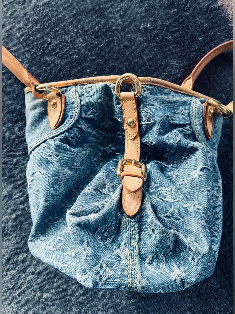 Louis Vuitton Monogram Denim Neo Cabby MM